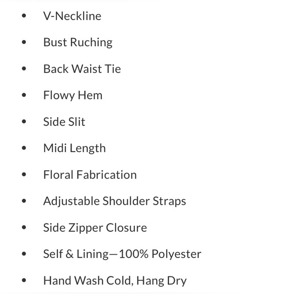 🌿 NWT! VICI Rosewater Garden Midi Dress - S - Picture 8 of 9